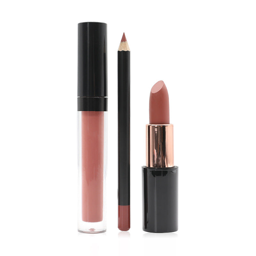 Eloura Three-Piece Lipstick Set! 2 (Bundle 8 pcs)