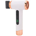 Cordless Hair Dryer 15000mAh Portable USB Rechargeable Hair Dryer with USB Charging Cold Hot Wind 200W for Students Dormitory Wh