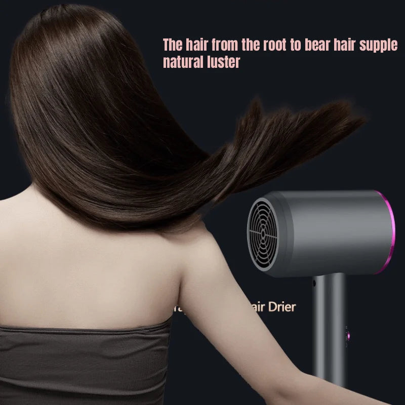 Professional Salon Hair Dryer with Ionic & Heat Protection Portable for Home Hotel Travel-for Household & Hotel Use