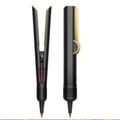 2-in-1 Hair Dryer and Flat Iron Dual Heat Negative Ion Hair Styler for Quick Drying and Straightening Travel Friendly Home Use