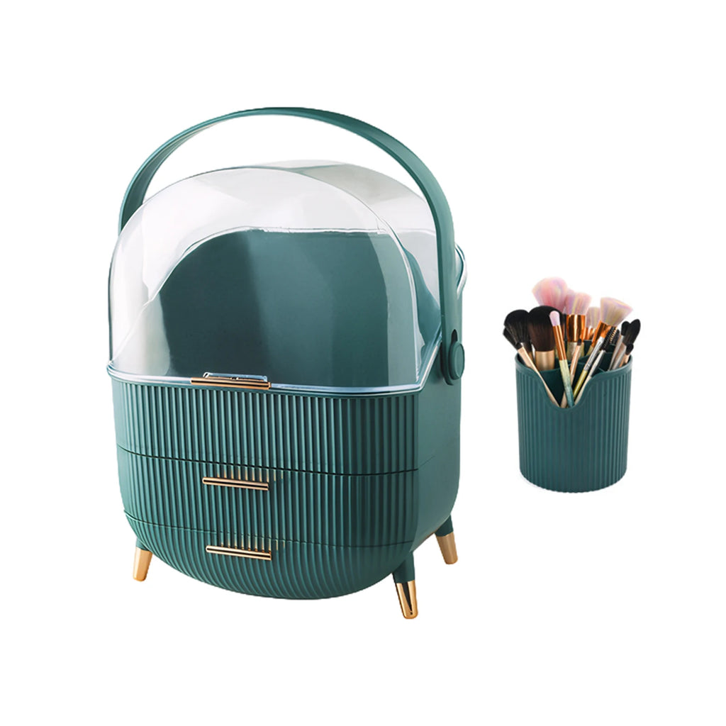 Cosmetic Storage Box Big Capacity Bathroom Waterproof Dustproof Jewelry Makeup Organizer Skin Care Makeup Display Storage Drawer