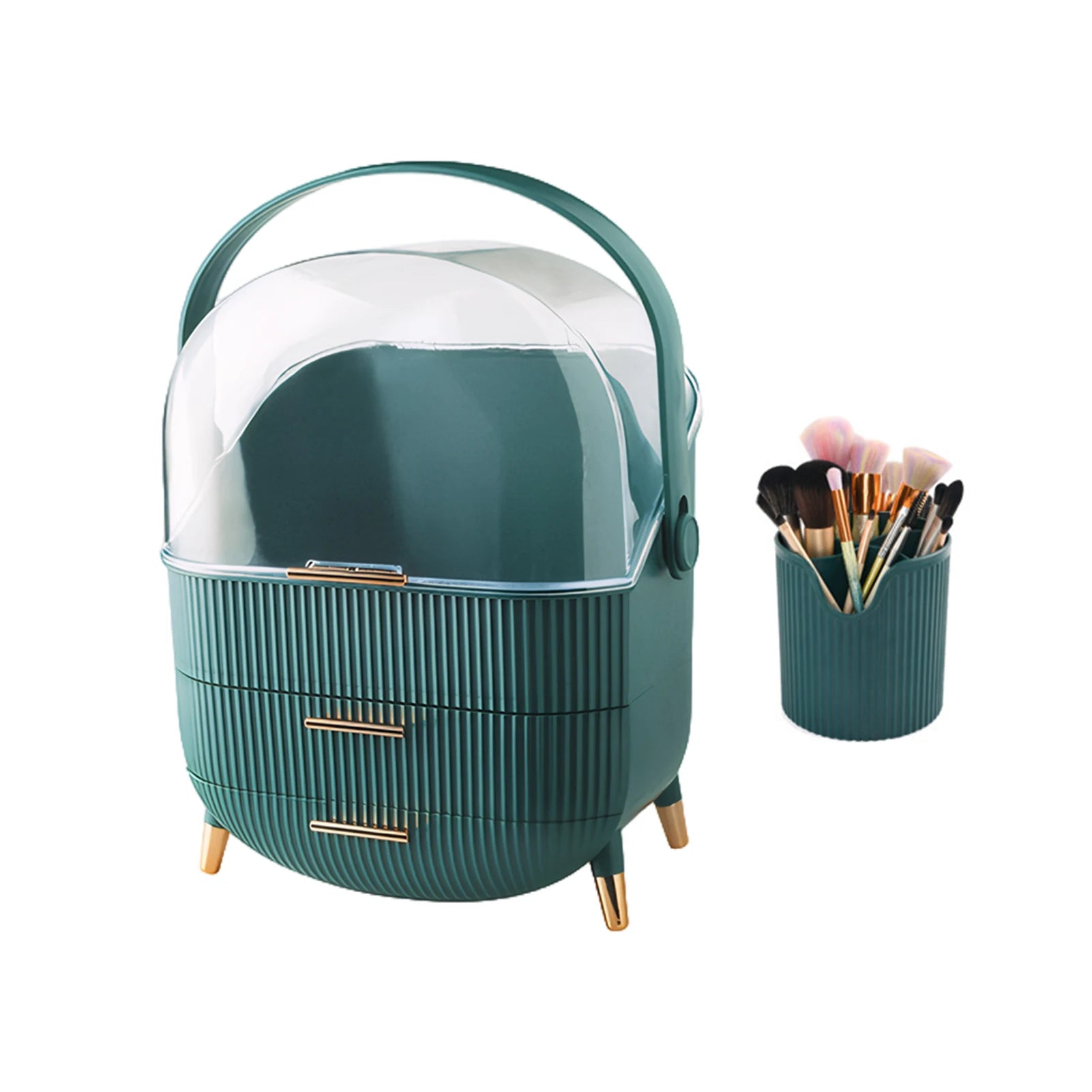 Cosmetic Storage Box Big Capacity Bathroom Waterproof Dustproof Jewelry Makeup Organizer Skin Care Makeup Display Storage Drawer