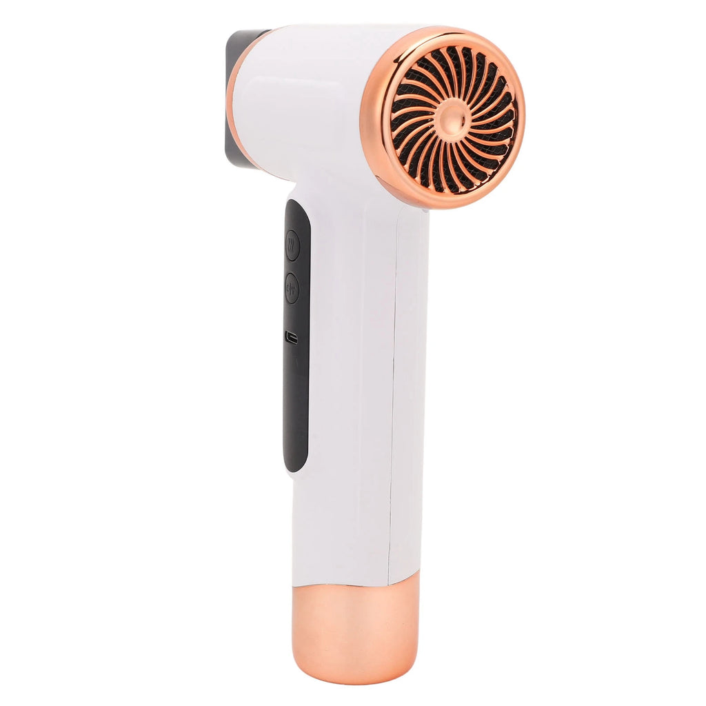 Cordless Hair Dryer 15000mAh Portable USB Rechargeable Hair Dryer with USB Charging Cold Hot Wind 200W for Students Dormitory Wh