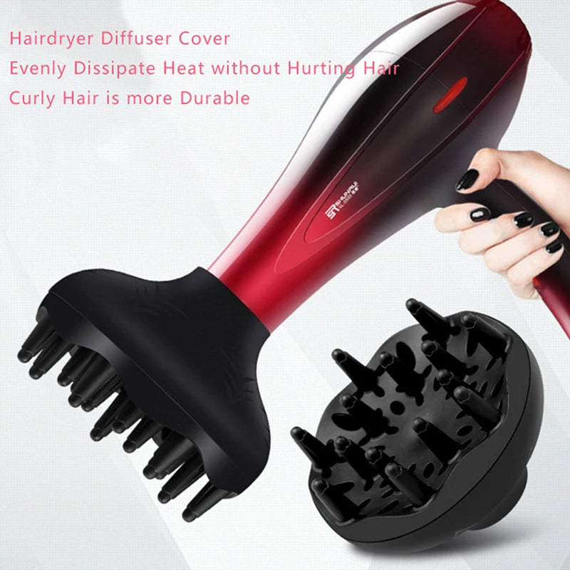 1Pc Professional Hair Styling Curl Dryer Diffuser Hairdressing Blower NEW